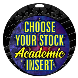 Academic Star Full Color Insert Medal
