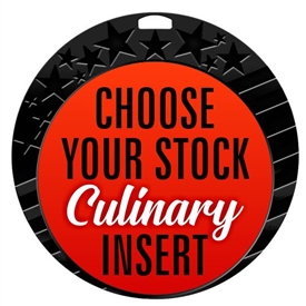 Culinary Full Color Insert Medal