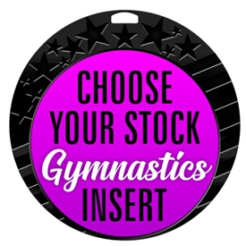 Gymnastics Full Color Insert Medal