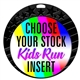 Kids Run Full Color Insert Medal