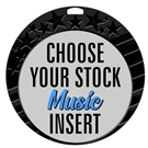 Music Full Color Insert Medal