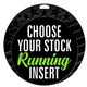Running Full Color Insert Medal