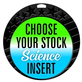 Science Full Color Insert Medal