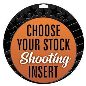 Shooting Full Color Insert Medal
