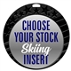 Skiing Full Color Insert Medal