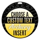 Archery Full Color Custom Text Insert Medal