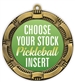 Pickleball Full Color Insert Medal