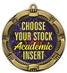Academic Star Full Color Insert Medal