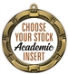 Academic Full Color Insert Medal
