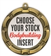 Body Building Full Color Insert Medal
