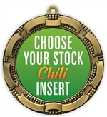Chili Cook-off Full Color Insert Medal