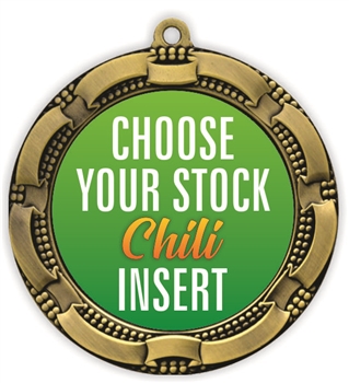 Chili Cook-off Full Color Insert Medal