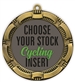 Cycling Full Color Insert Medal