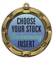 Swimming Full Color Insert Medal