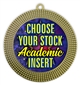 Academic Star Full Color Insert Medal