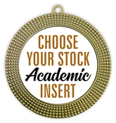 Academic Full Color Insert Medal