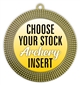 Archery Full Color Insert Medal