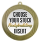 Body Building Full Color Insert Medal