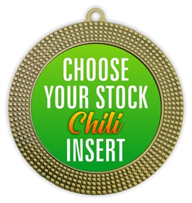 Chili Cook-off Full Color Insert Medal