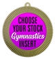 Gymnastics Full Color Insert Medal