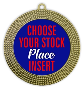Place Full Color Insert Medal