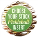 Pickleball Full Color Insert Medal