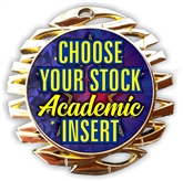 Academic Full Color Insert Medal