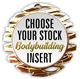 Male Body Building Full Color Insert Medal