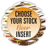 Beer Full Color Insert Medal