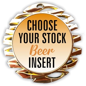 Beer Full Color Insert Medal