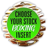 Boxing Full Color Insert Medal