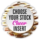 Cheer Full Color Insert Medal