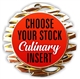 Culinary Full Color Insert Medal