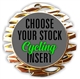 Cycling Full Color Insert Medal