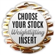 Weight Lifting Full Color Insert Medal