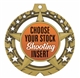 Shooting Full Color Insert Medal