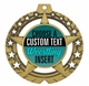Wrestling Full Color Custom Text Insert Medal
