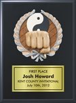 Karate Plaque