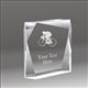 Jewel Bevel biking acrylic award