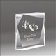 Jewel Bevel drama acrylic award
