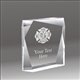 Jewel Bevel fire rescue acrylic award