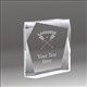 Jewel Bevel lacrosse acrylic award