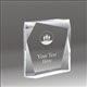 Jewel Bevel track acrylic award