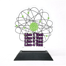 Acrylic Science Award | Full Color Science Acrylic