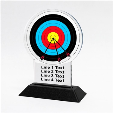 Acrylic Archery Award | Full Color Archery Acrylic