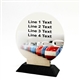 Acrylic Curling Award | Full Color Curling Acrylic