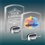 Clear Acrylic Award 5Â½â€³ with Chrome Metal Base â€“ Custom Engraved & Full-Color Printed