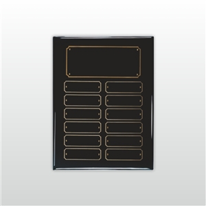 Black Piano Finish Perpetual Plaque