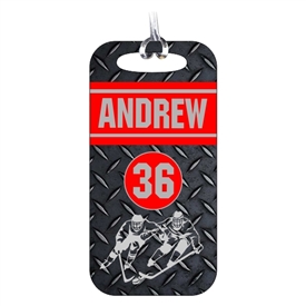Hockey Team Bag Tag