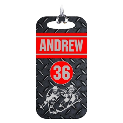 Hockey Team Bag Tag